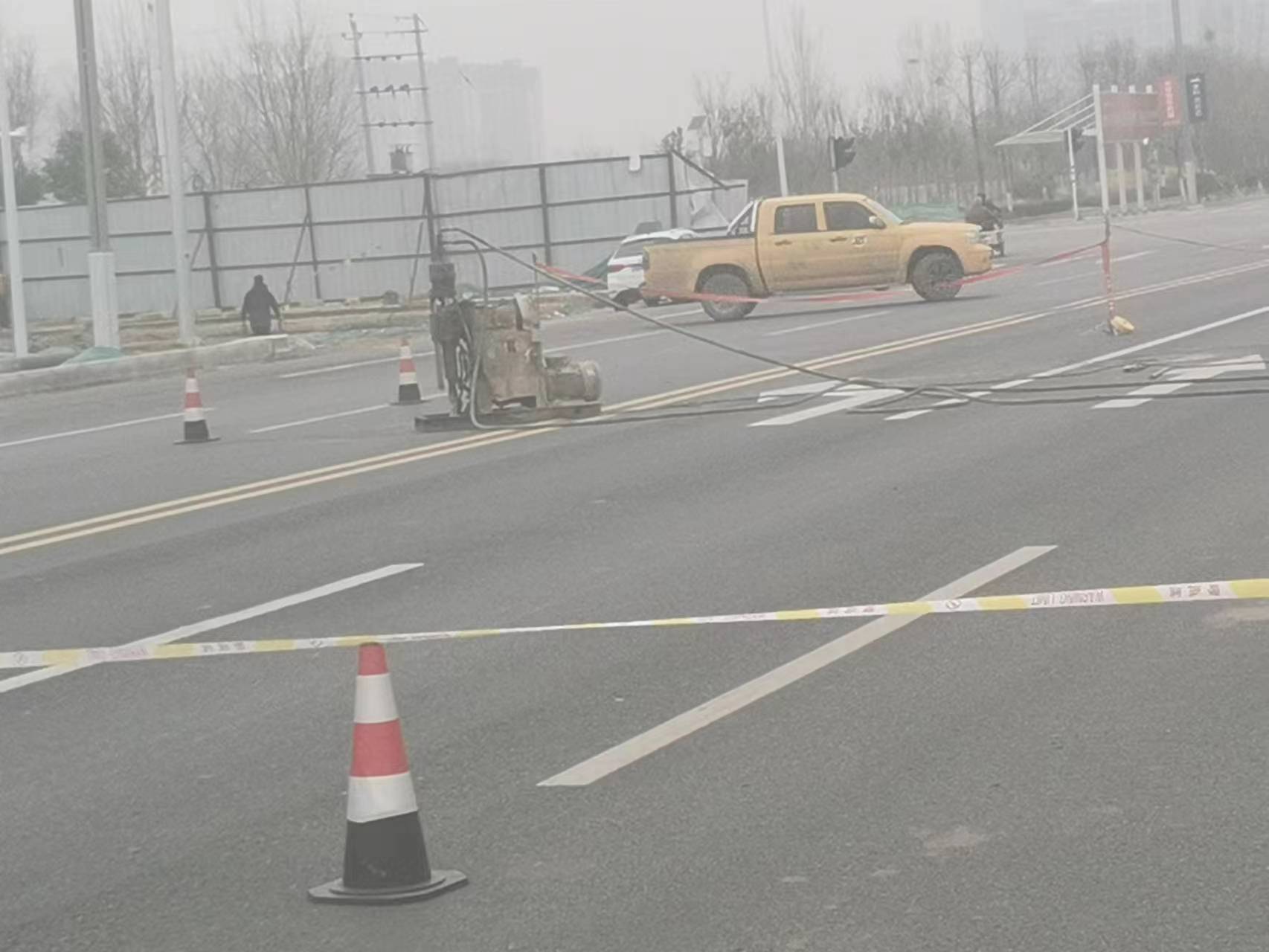 兴文公路路基沉陷注浆